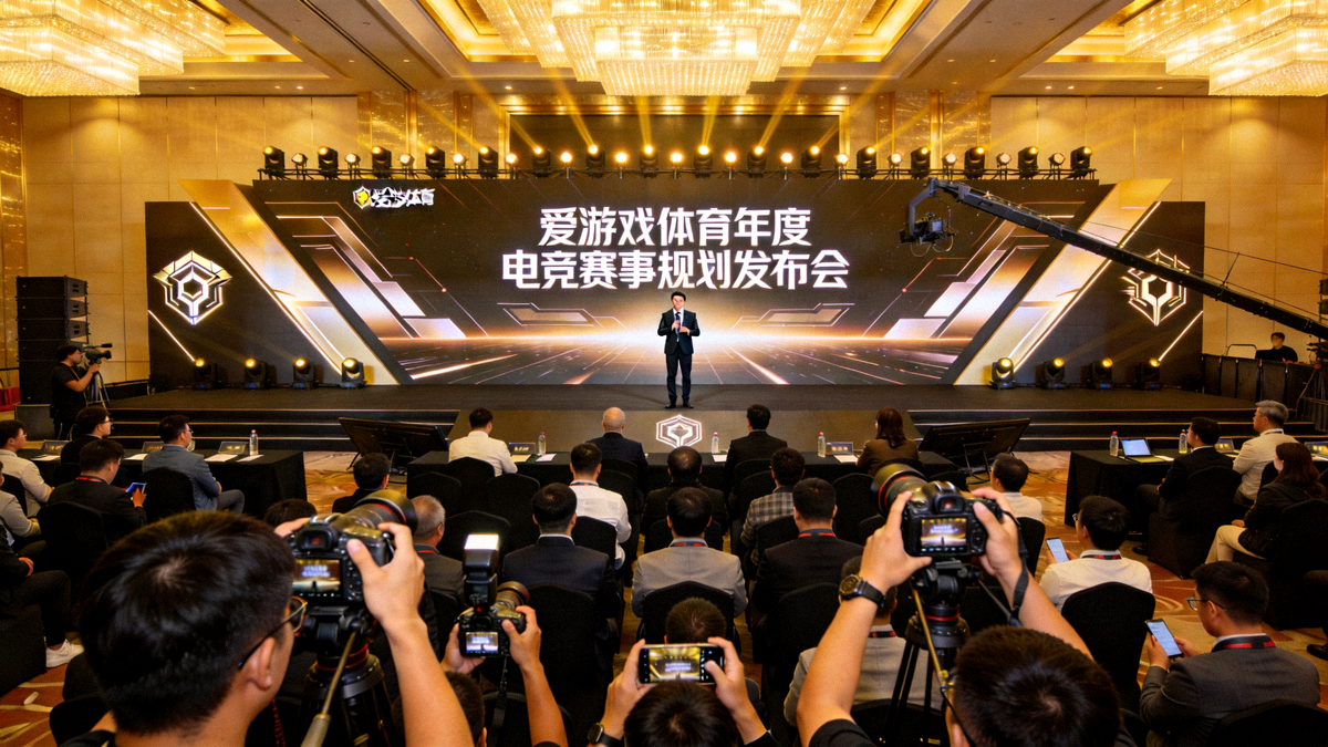 爱游戏体育年度电竞赛事规划发布会现场盛况 - 众多媒体与合作伙伴共同见证