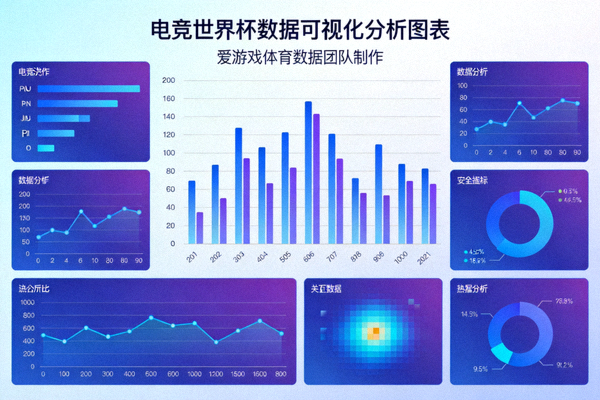 电竞世界杯数据可视化分析图表 - 爱游戏体育数据团队制作