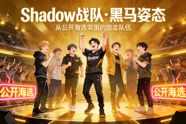 Shadow战队黑马姿态 - 从公开海选突围的励志队伍